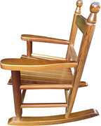 Kids Rocking Chair, Toddler Rocking Chair, Children’s Rocking Chair Porch Rocker Chair with Classic Rocker and Hardwood Construction, for Nursery, Indoor, Outdoor, Living Rooms, Bedrooms (Oak)
