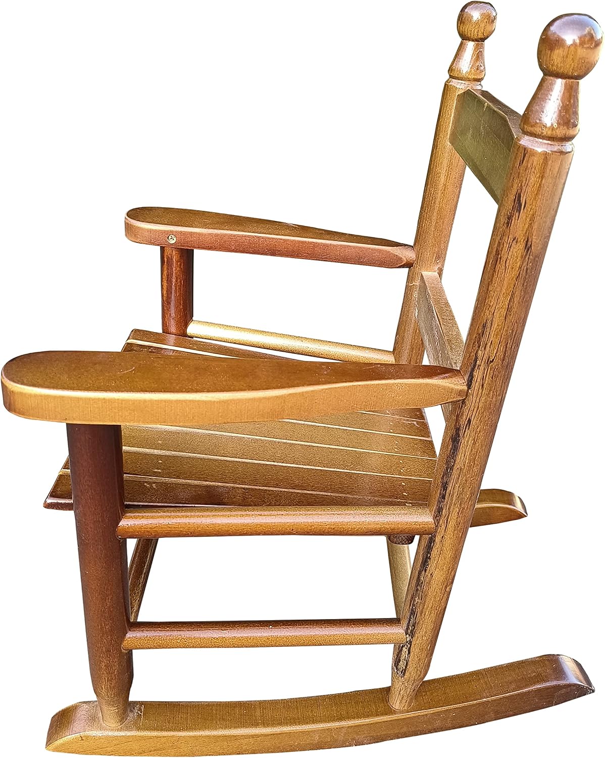 Kids Rocking Chair, Toddler Rocking Chair, Children’s Rocking Chair Porch Rocker Chair with Classic Rocker and Hardwood Construction, for Nursery, Indoor, Outdoor, Living Rooms, Bedrooms (Oak)