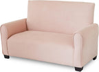 Customized Toddler Upholstered Sofa with Ottoman and Pillows