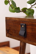 Leather Drawer pulls Kitchen Hardware Cabinet Hardware