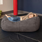 Jaxx Sofa Saxx 4-Foot Bean Bag Lounger, Charcoal