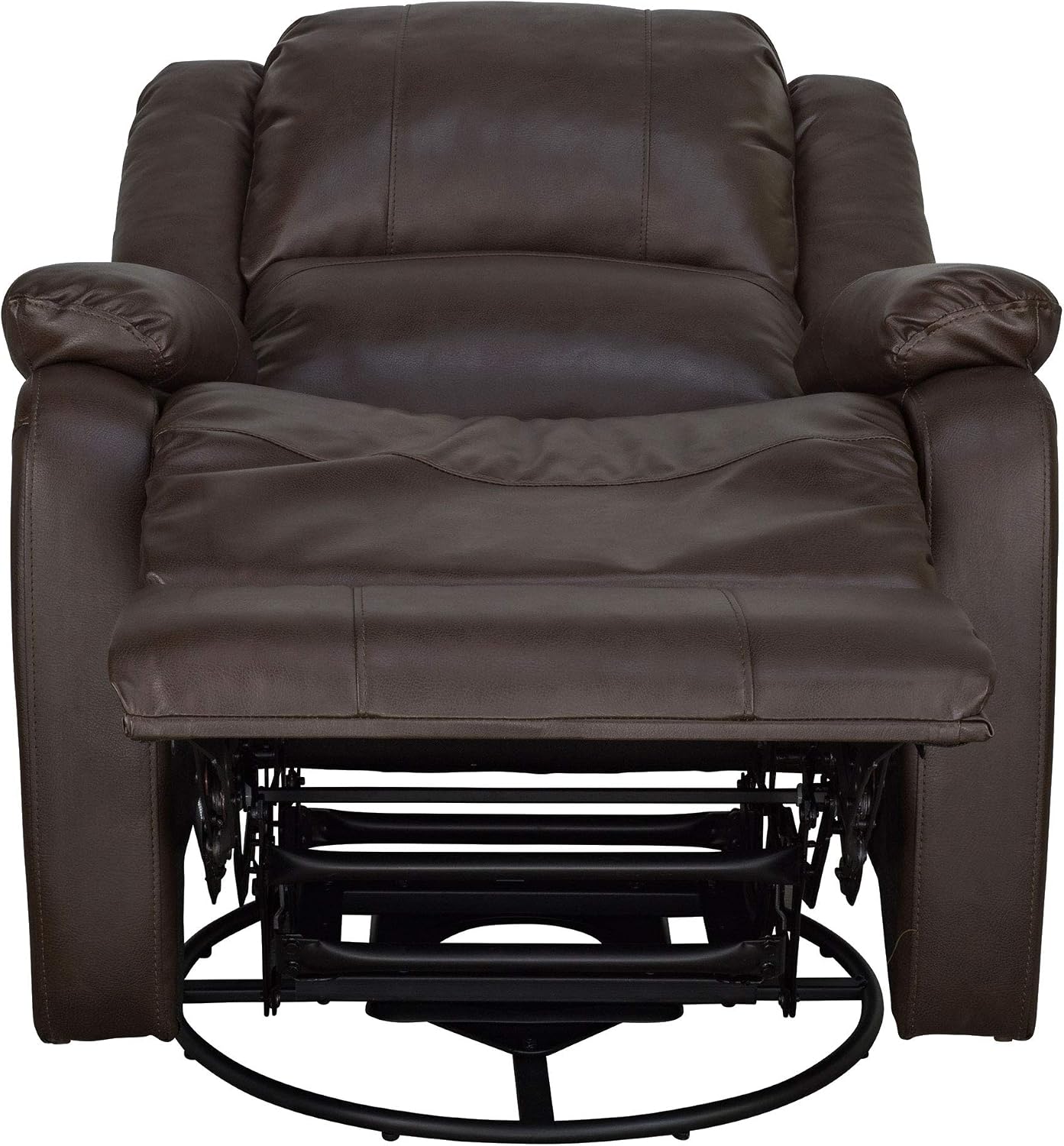 RecPro Charles 30" Swivel Glider RV Recliner, Chestnut, 2-Pack