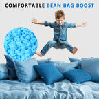 10 LBS Bean Bag Filler,Comfortable and Soft Bean Bag Chair Filler, Memory Foam Stuffing for Cooling Pillow,Beanbag，Dog Bed,Couch Stuffing Fill for Cushions，Arts, Crafts, and Sewing
