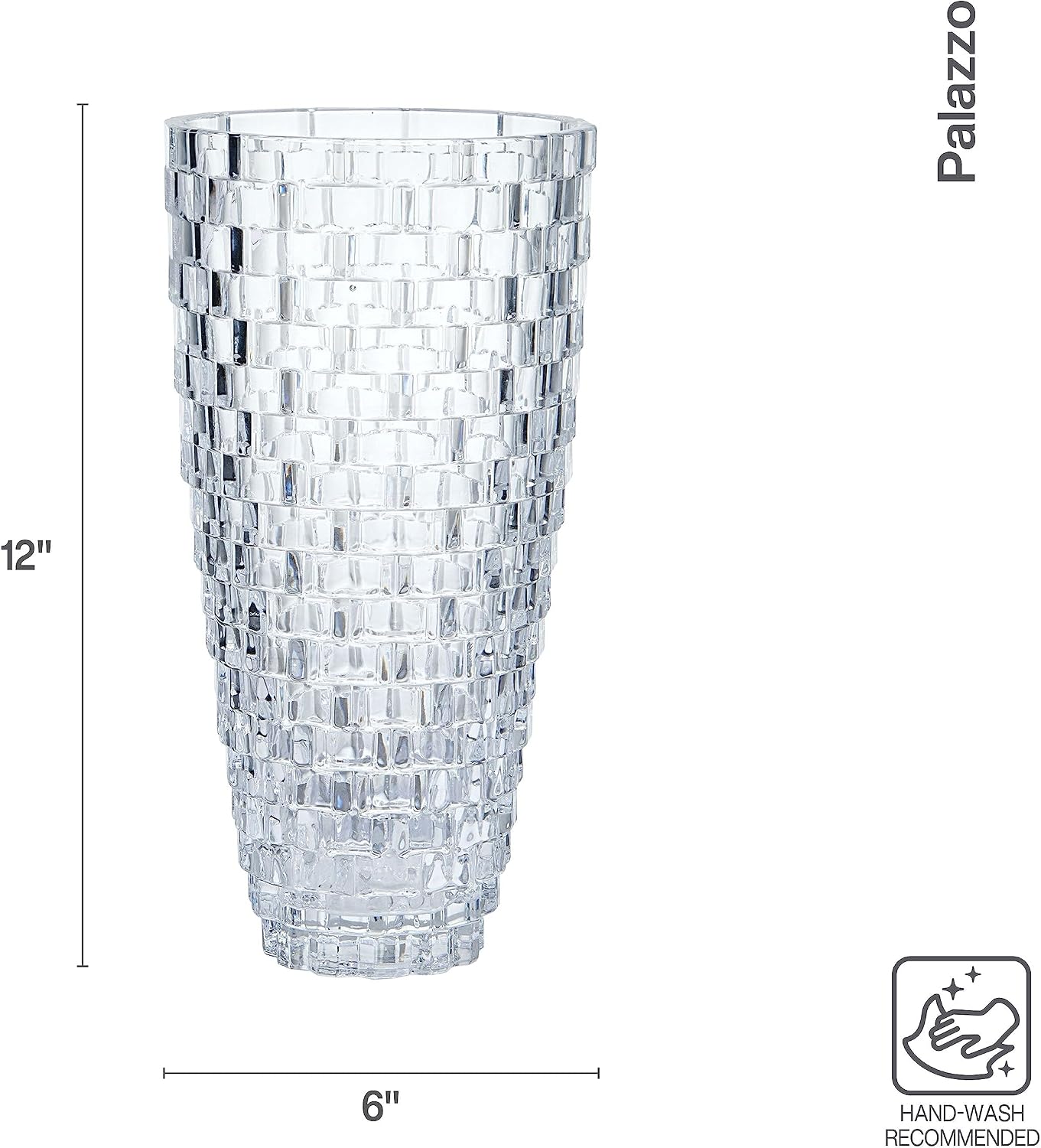 Mikasa Palazzo 12-Inch Crystal Vase