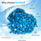 10lbs Bean Bag Filler, Pillow Bean Bag Stuffing Filling, Shredded Memory Foam Filling, Punching Bag Filler, Foam Refill for Pouf/Ottoman Stuffing/Couch/Boxing Bag, Added Gel Particles