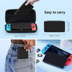 JINGDU 24-Slot Switch Game Card Case Compatible with Nintendo Switch Games & micro SD Cards, Portable Games Holder Organizer Suitable for Switch, NS2/NS/Lite/OLED Game Cards, Black