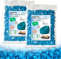 10lbs Bean Bag Filler, Pillow Bean Bag Stuffing Filling, Shredded Memory Foam Filling, Punching Bag Filler, Foam Refill for Pouf/Ottoman Stuffing/Couch/Boxing Bag, Added Gel Particles