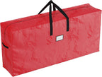 Christmas Tree Storage Bag - Waterproof Bag Holds 9-Foot Artificial Trees, Holiday Decorations, Inflatables, Garland, and More by Elf Stor (Red)
