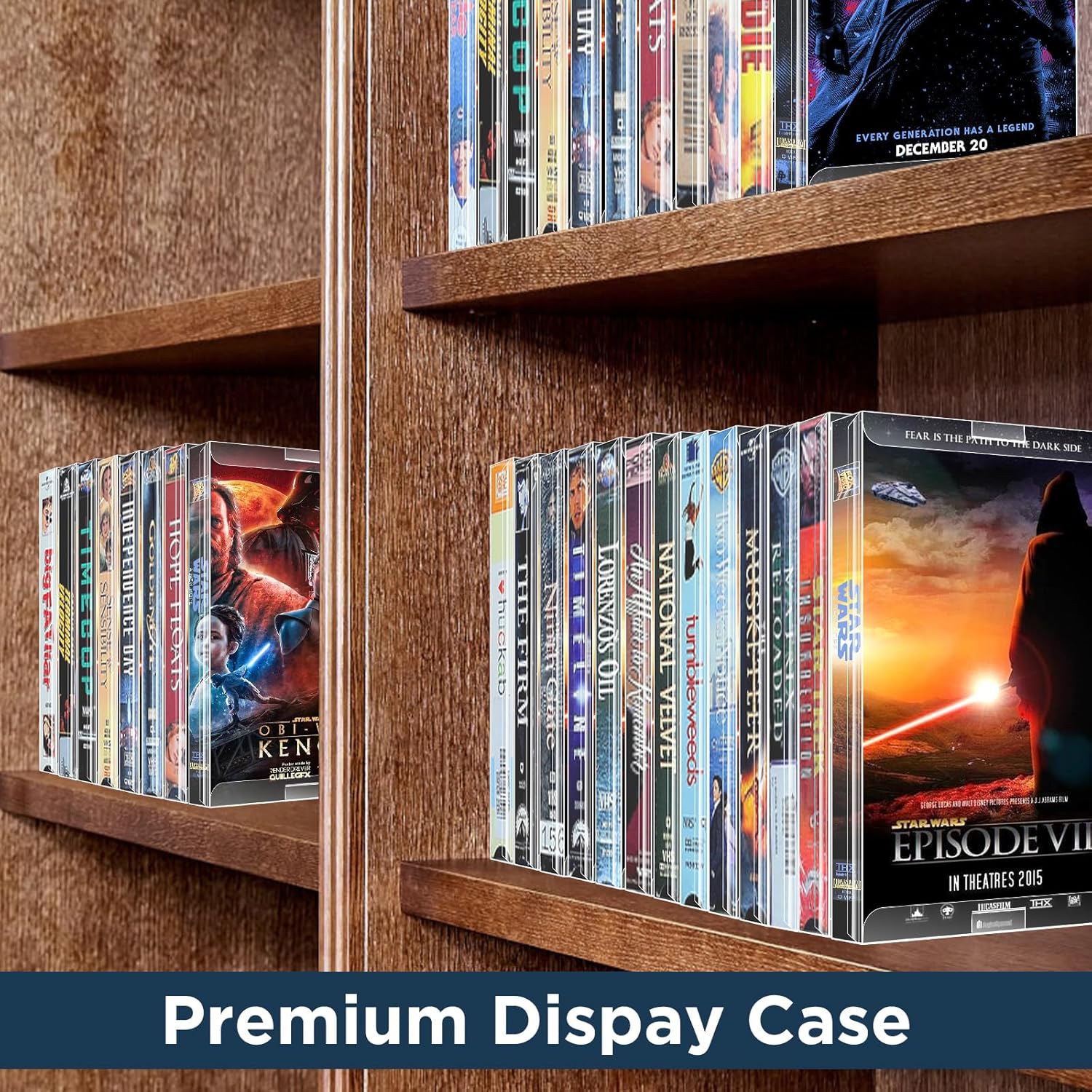 VHS Tapes Protector - Premium VHS Cassette Tape Storage & Protector, Durable VHS Protectors for Home & Kitchen Media Storage - (Ultimate 10 Packs)