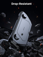 JSAUX ModCase for Steam Deck/Steam Deck OLED, PC0104 Modular Valve Steam Deck Case Include Protective Case, Face Cover, Cooling Fan, Metal Bracket and Strap - Cooler Set