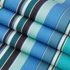 RSH DECOR: Sunbrella Foam Chair Cushions Set of 2 | 20" x 18" x 2" | All-Weather Rectangular Cushions for Patio Furniture | Crafted with Sunbrella Performance Fabric | Dolce Oasis