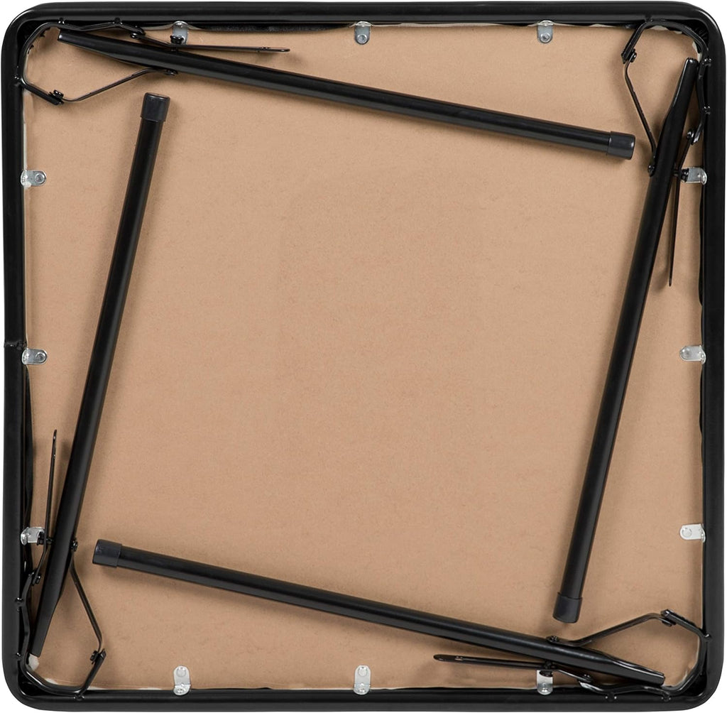 EMMA + OLIVER Kids Black Folding Table