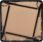 EMMA + OLIVER Kids Black Folding Table