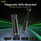 acer GPU Support Bracket, GPU Sag Bracket, Graphics Card GPU Stand with Magnet & Non-Slip Base, Video Card Holder (M, 50-80mm)
