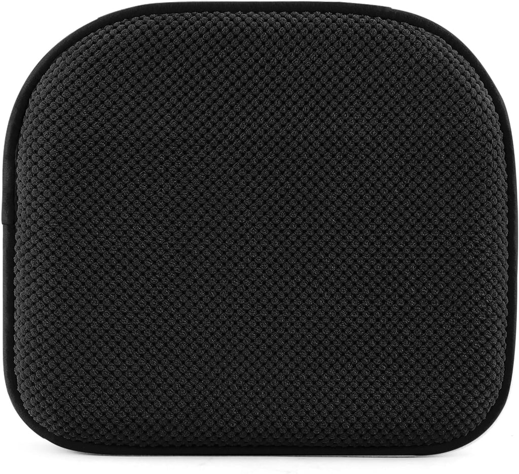 SWEMSTAR Chair Cushions - 15"*17" Kitchen Dining Chair Pads Foam Seat Cushion for Chairs Barstool Cushions Non Slip Seat Pad - Black