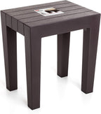Tatay Lombok Stool, Brown