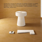 Folding Mushroom Shaped Side Table Small Round End Table for Living Room Bedroom Couch Office Corners