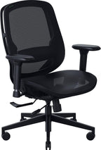 Razer Fujin Mesh Ergonomic Gaming Chair: Ultra-Durable & Breathable - 130 Degree Recline - Adjustable Lumbar Support - 3D Padded Armrests - Premium Frame - Sturdy Build