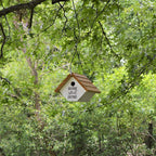 Wild Wings WWLH2-DECO Farmhouse Wren House, White