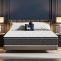 Queen Size 12 Inch Medium Firm Hybrid Mattress with Cooling Gel Memory Foam, CertiPUR-US Certified Mattress in a Box Pressure Relief Removable Cover No Fiberglass