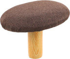 Ergonomic Wooden Bench for Posture Correction Versatile and Office Stool Supports Core Strength and Balance Comfortable Foot Rest for Reading and Home Use