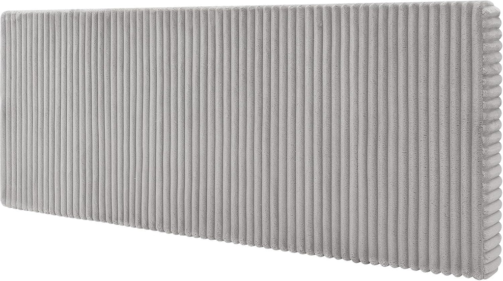 Custom Window Seat Cushion Plush Striped Velvet Thick Fluffy Fuzzy Bench Seating Foam Cushion for Indoor Furniture, Mudroom, Reading Breakfast Nook, Non Slip Bottom, Same Fabric as Corduroy Couch Sofa