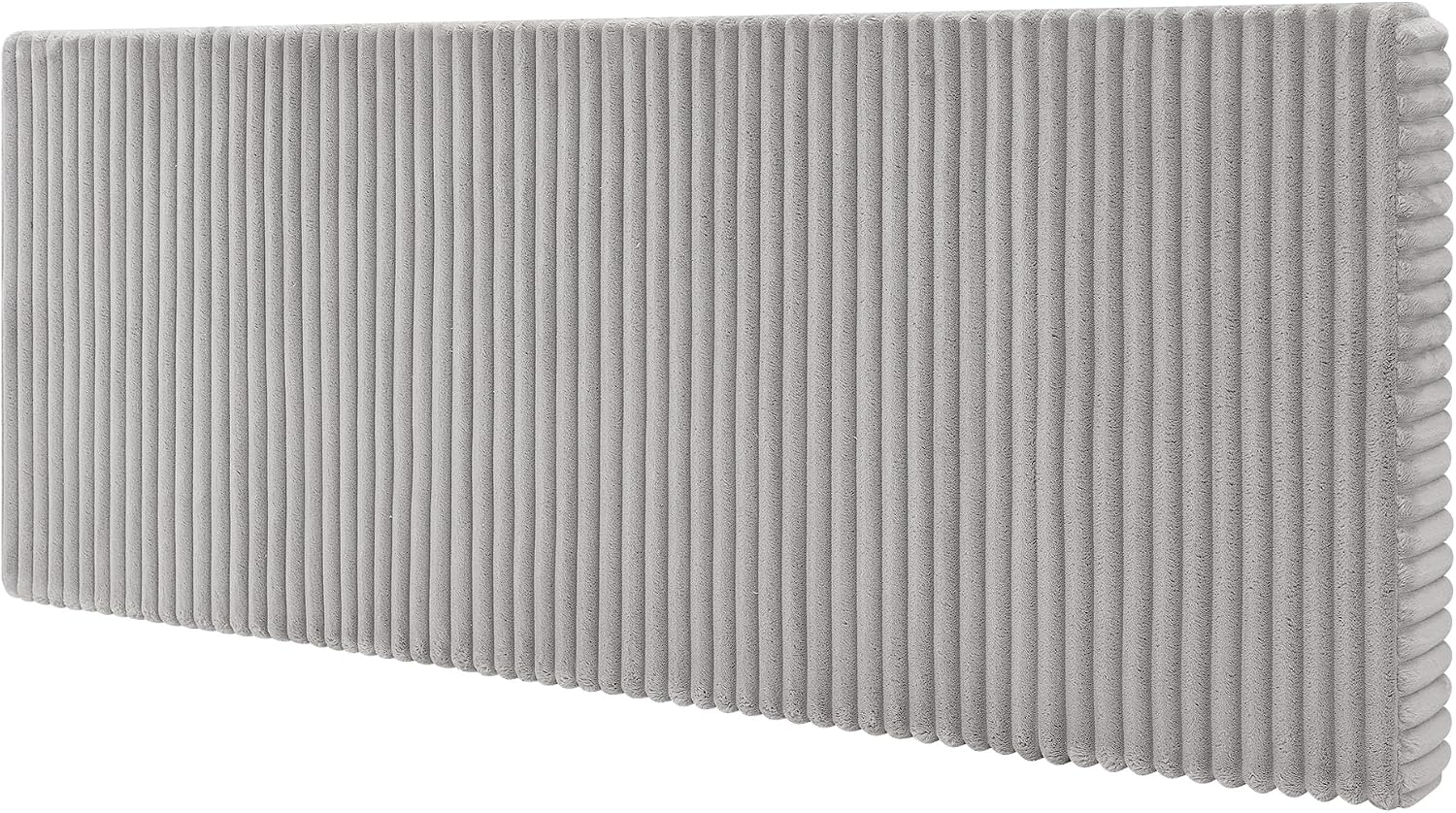 Custom Window Seat Cushion Plush Striped Velvet Thick Fluffy Fuzzy Bench Seating Foam Cushion for Indoor Furniture, Mudroom, Reading Breakfast Nook, Non Slip Bottom, Same Fabric as Corduroy Couch Sofa