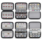 sisma 64 DS 3DS Switch Game Case Compatible with Nintendo Game Cartridges, Cards Holder Organizer Home & Travel Safekeeping Storage Case Carrying Bag