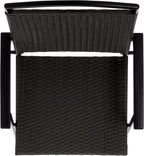 SAFAVIEH Outdoor Patio Furniture Collection – Dory Rattan Weave Folding Chair (PAT6902)