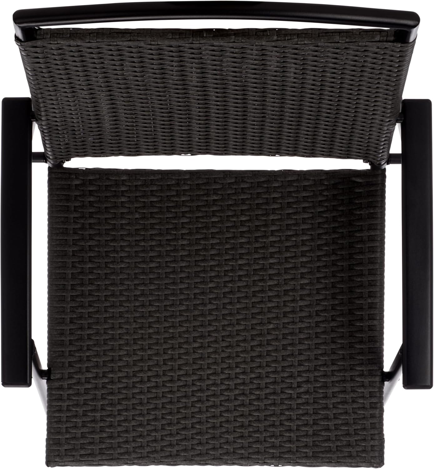 SAFAVIEH Outdoor Patio Furniture Collection – Dory Rattan Weave Folding Chair (PAT6902)