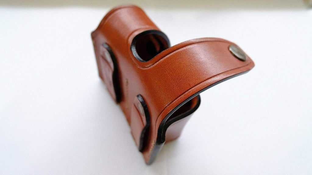 Cal38SPL Speedloader Leather Double Carrier,Case,Pouch for 357 Mag 44 Mag 6,7 Shots,38 Special 6 Shot