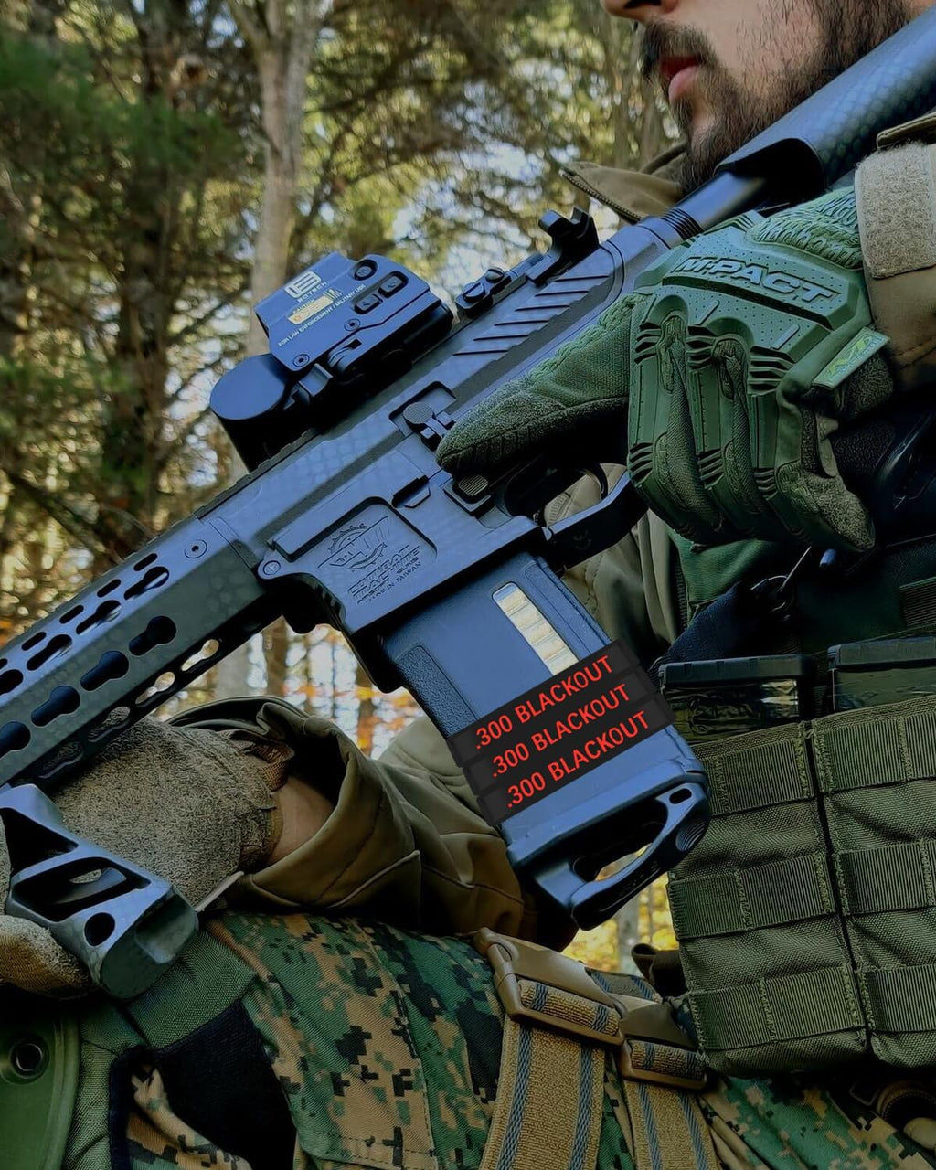 10 Pack Magazine Marking Band 5.56 NATO, .300 Blackout, 7.62 x 39 mm Magazine Bands for Accessories