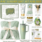 Mothers Day & Birthday Gifts for Women, Get Well Soon Care Package After Surgery & Cancer, Luxury Sympathy Self Care Basket, Inspirational Thinking of You Feel Better Spa Gift Set for Mom Her Friends