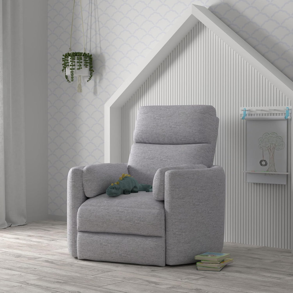 Parker Living Radius - Mineral Power Swivel Glider Recliner for Adults with USB and Type-C Ports, Single Sofa Chair for Living Room
