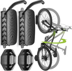 Housolution Swivel Bike Wall Mount [2 Pack], 150° Swivel Vertical Bike Rack Wall Hanger Holds up to 66lbs for Mountain/Road/Hybrid Bikes, Bike Hangers, Bicycle Storage Rack for Garage