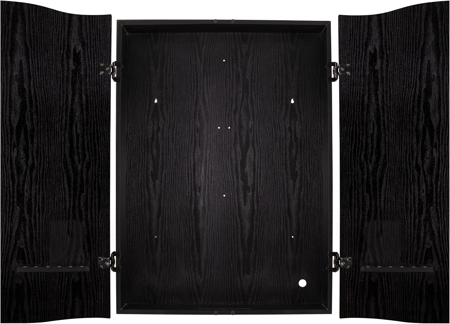 DMI Sports Black CricketPro Dartboard Cabinet | Designed for Arachnid 15.5” CricketPro 900, 800, 750, 650 Electronic Dartboards | Does Not Include Dartboard