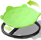 Turtle Spinning Chair for Autistic Kids – Sensory Spinning Toy, Spin Chair for Kids Autism, Sensory Swivel Seat for Balance, Coordination, Focus & ADHD Support, Autism Sensory Products (Green)