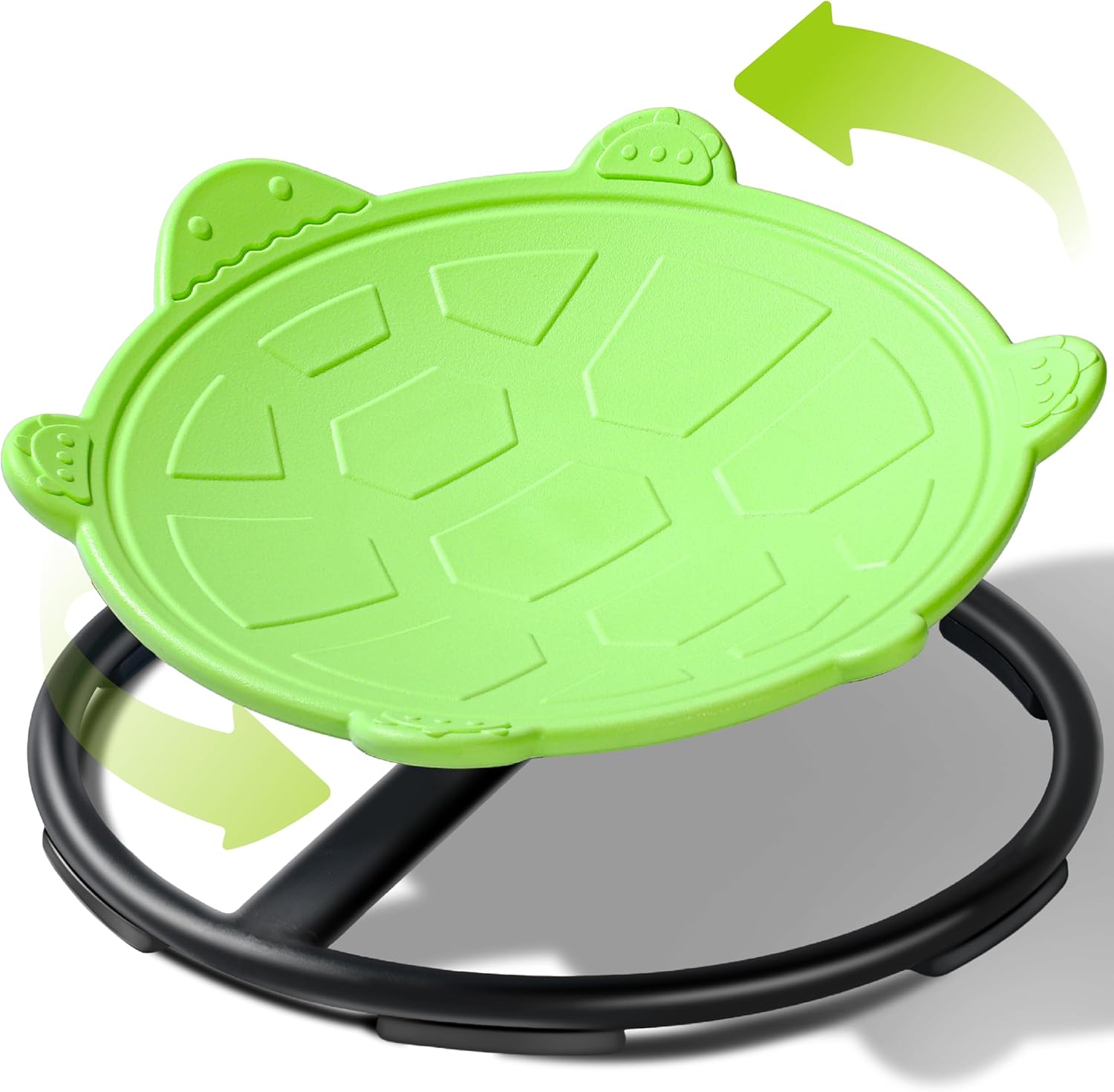 Turtle Spinning Chair for Autistic Kids – Sensory Spinning Toy, Spin Chair for Kids Autism, Sensory Swivel Seat for Balance, Coordination, Focus & ADHD Support, Autism Sensory Products (Green)