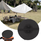 Telescopic Stool Cushion with Memory Foam, Round Thickened Collapsible Stool Chair Pads, Retractable Folding Stool Cushion with Elastic Strap, Fits Round Retractable Folding Stools, 1 Pack