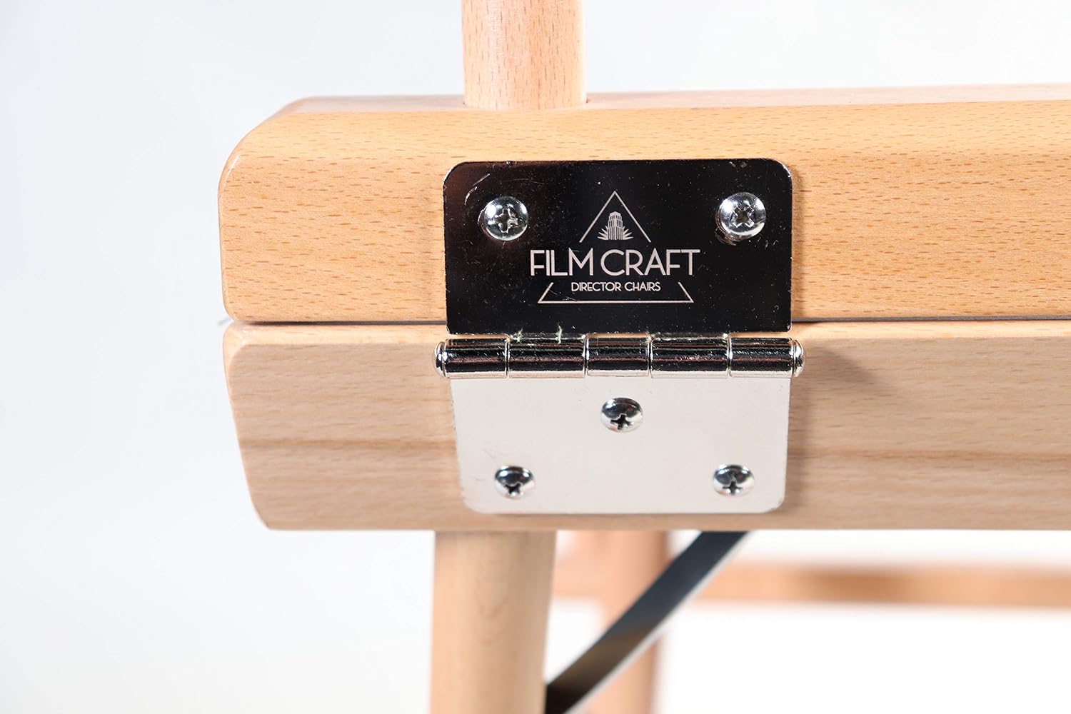 Filmcraft Professional Grade Studio Director's Chairs (30" Bar Height, Natural Finish, Printed Producer Canvas)