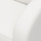 Storkcraft Santa Monica Power Recliner Swivel Glider (Ivory Basketweave) – Effortless Electronic Power Recline, USB-A & USB-C Charger