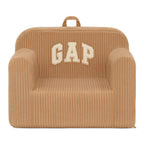 babyGap by Delta Children Ribbed Velour Chairs - Greenguard Gold Certified, Brown