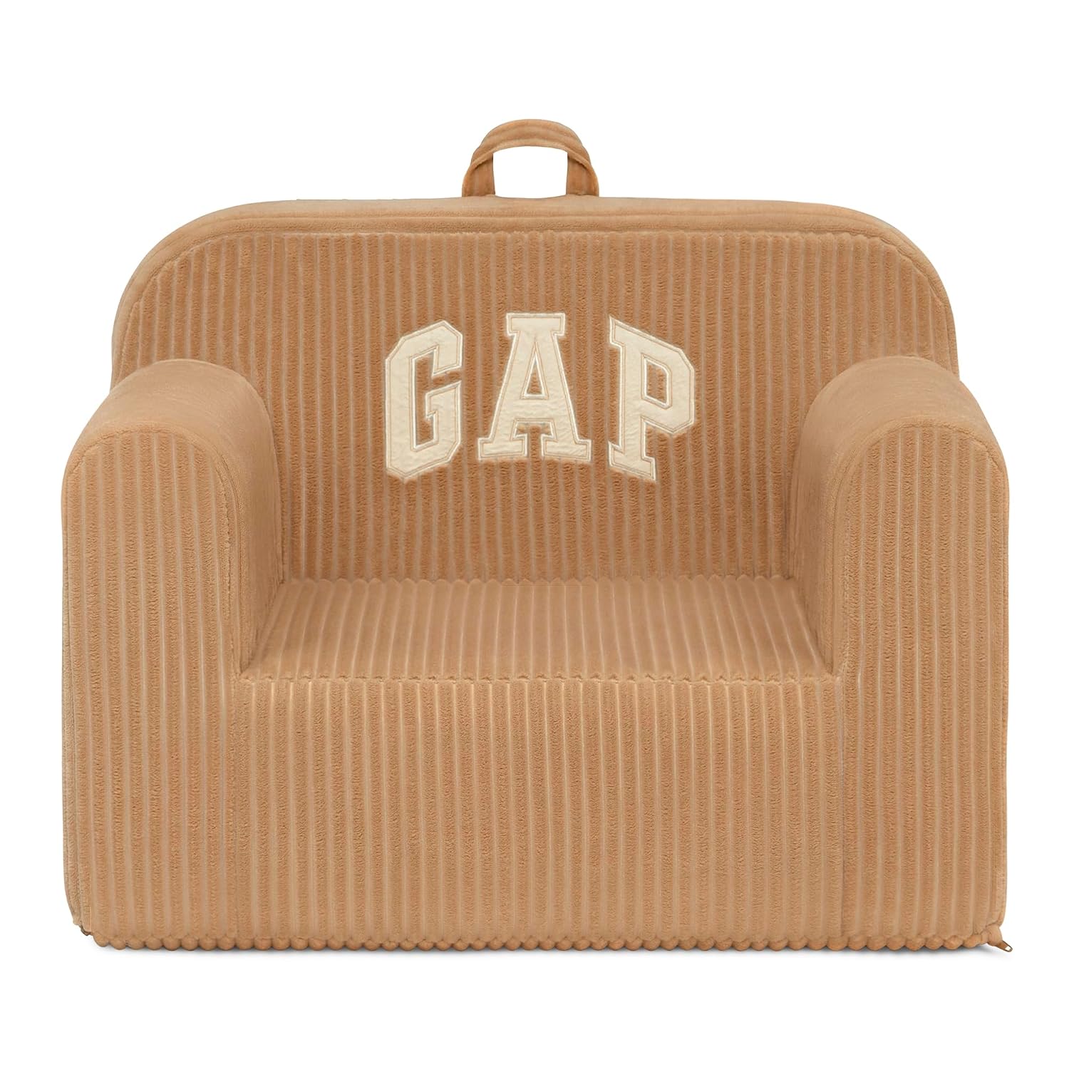 babyGap by Delta Children Ribbed Velour Chairs - Greenguard Gold Certified, Brown