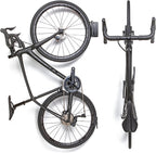 FEEDBACK SPORTS | Velo Hinge 2.0 (Single) Pivoting Swivel Bike Wall Mount | Vertical Bicycle Hanger | Garage Fold Away Bike Hook | Road, Gravel, Mountain Bike Compatible