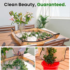 2PCS 3x3FT Repotting Mat for Indoor Plants, Heavy Duty Thickened Gardening Mat, Waterproof Plant Transplanting Potting Tray Foldable