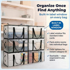 ClearSpace Oversized Moving Bags or Storage Bag – Large Moving Boxes with Backpack Straps, Zippers & Handles – Heavy-Duty Packing Bags for Moving, College Dorm, Christmas Decorations, 6 Pack