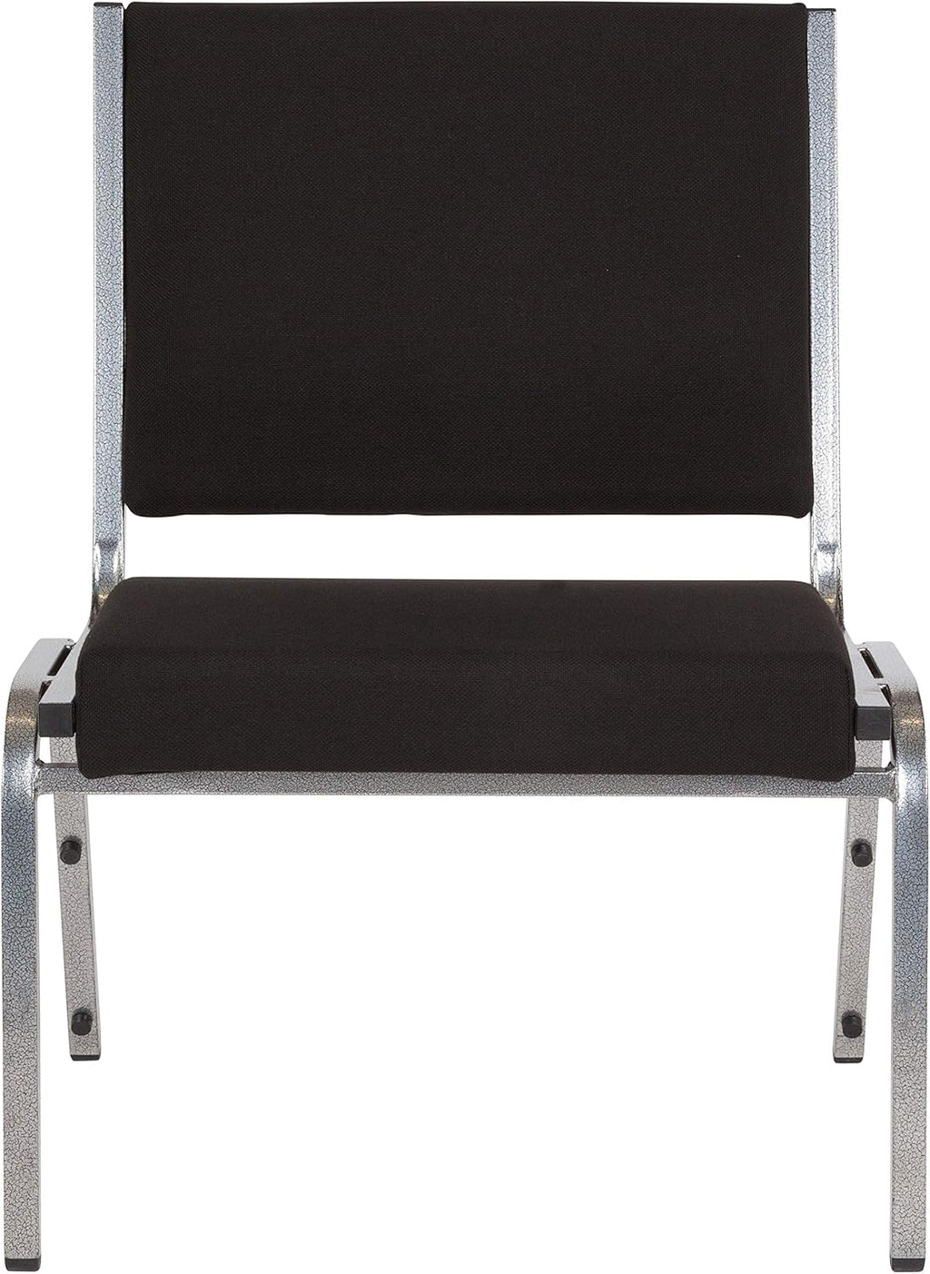 BizChair 950 lb. Rated Black Fabric Bariatric Medical Reception Chair