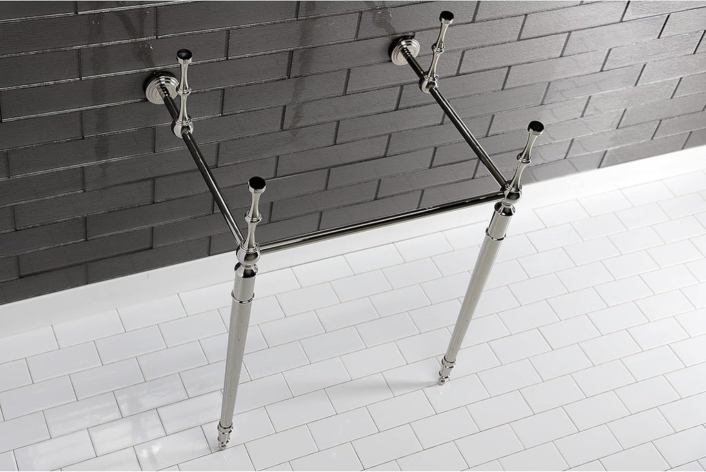 Kingston Brass VPB33226 Edwardian Brass Console Sink Legs, Polished Nickel