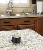 Bryant Electric RCT220ALU 20A 125V Tamper Resistant Countertop Pop-Up Receptacle Surface Mount, 20 Amp, Brushed Aluminum