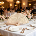 Personalised Wedding Hand Fans – Custom Engraved hand fans, perfect for weddings and graduation ceremonies (1)